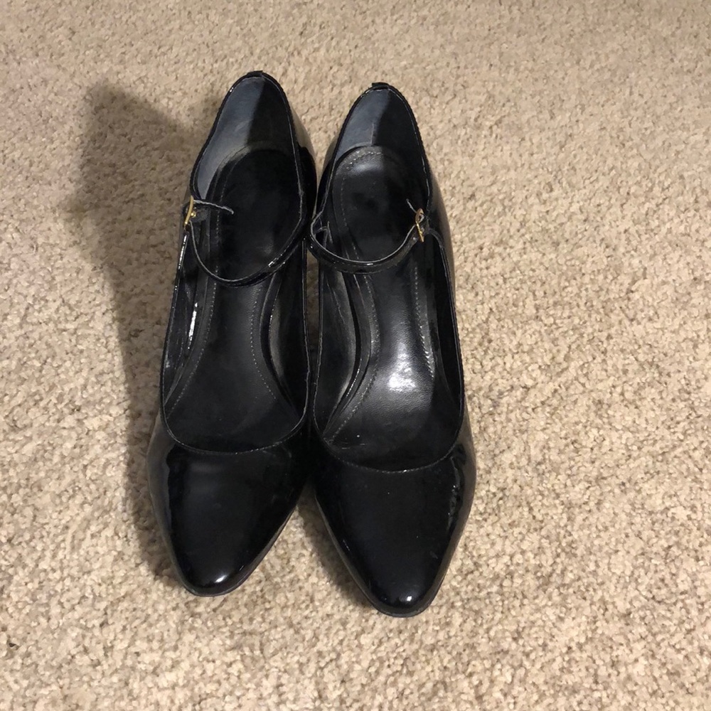 Ralph Lauren black heels